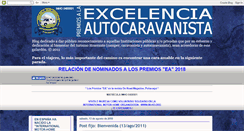 Desktop Screenshot of excelenciaautocaravanista.org