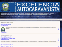 Tablet Screenshot of excelenciaautocaravanista.org